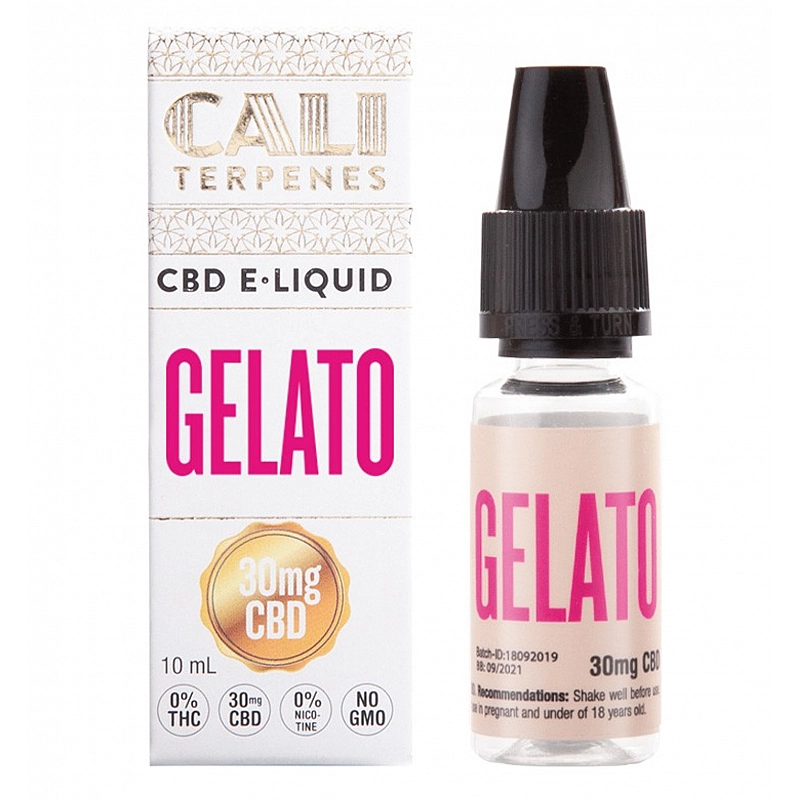Cali Terpenes Eliquid CBD Gelato