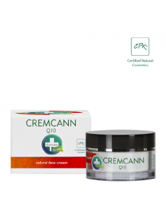 Annabis cremcann Q10 Crema facial natural hidratante y regeneradora primeras arrugas 50 ML.