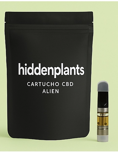 HIDDENPLANTS PACKS CARTUCHO 91% CBD...