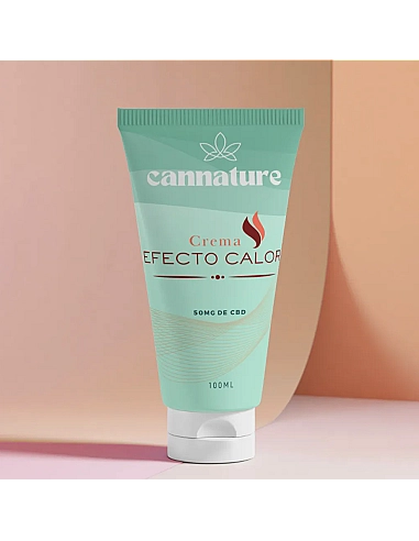 Cannature Gel efecto calor con CBD