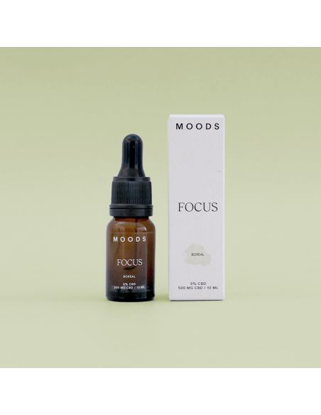 Moods Aceite CBD  Focus 5% (10 ml)
