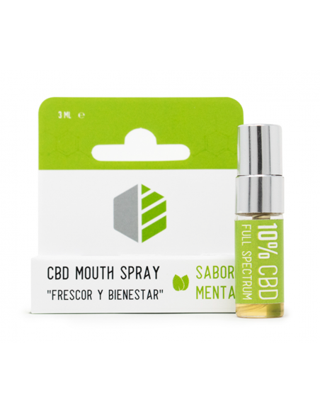 The CBD Side Mouth Spray 10% Menta 3ml (certificado UE)