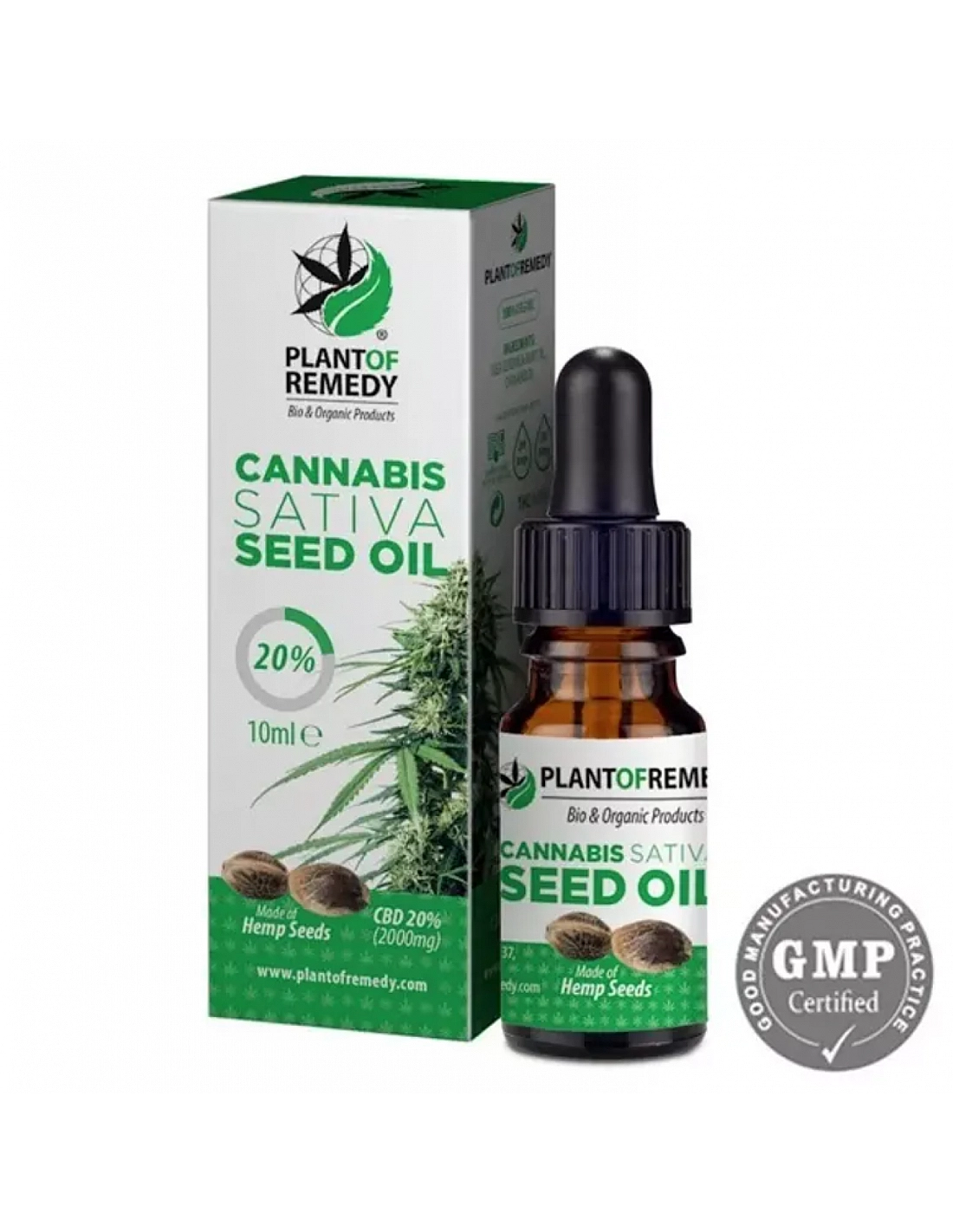 Plant of Life Aceite de Cannabis Sativa 20% CBD