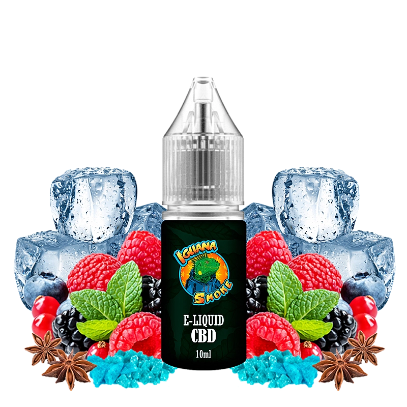 E-Liquid CBD Iguana Smoke Berry Ice...
