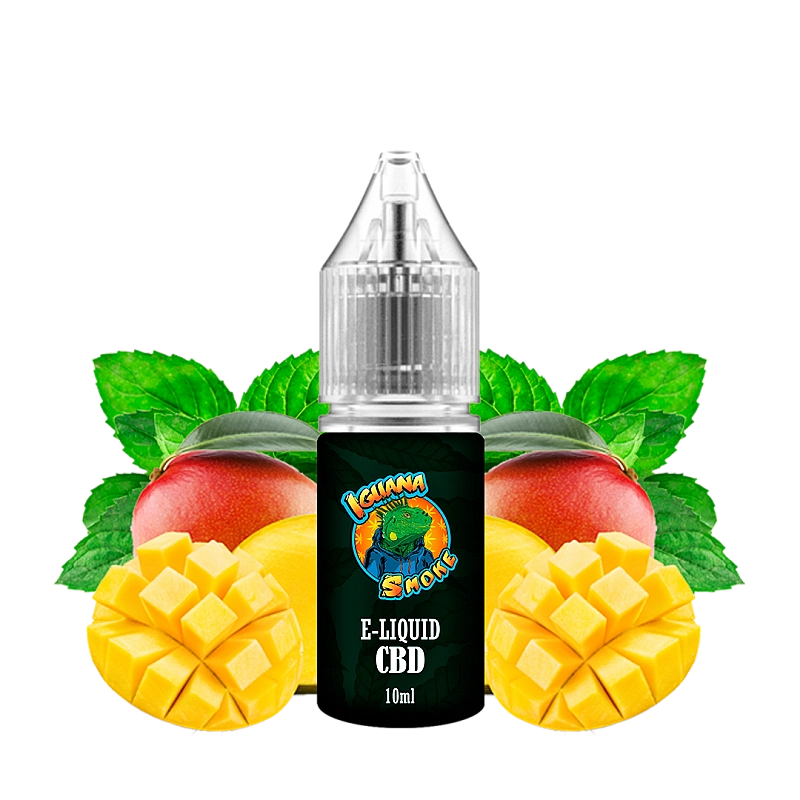 E-Liquid CBD Iguana Smoke Mango 1%,...