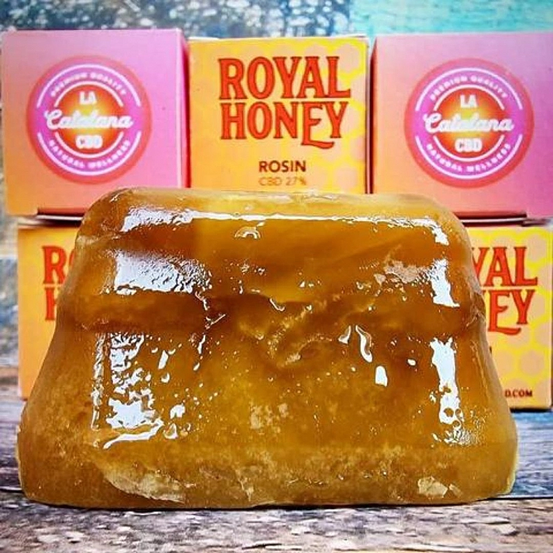 La Catalana CBD Rosin Royal Honey
