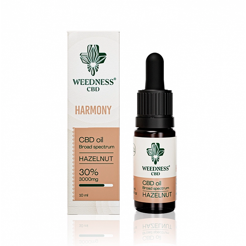 Harmony Aceite CBD 30% Broad Spectrum | Avellana (10ml)