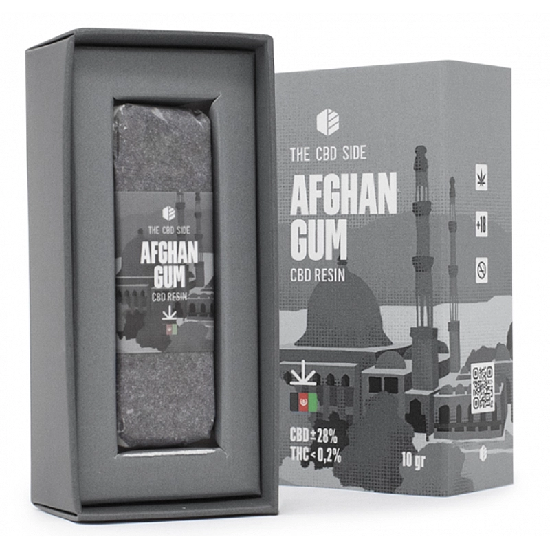The CBD Side Hash Afghan Gum 10gr