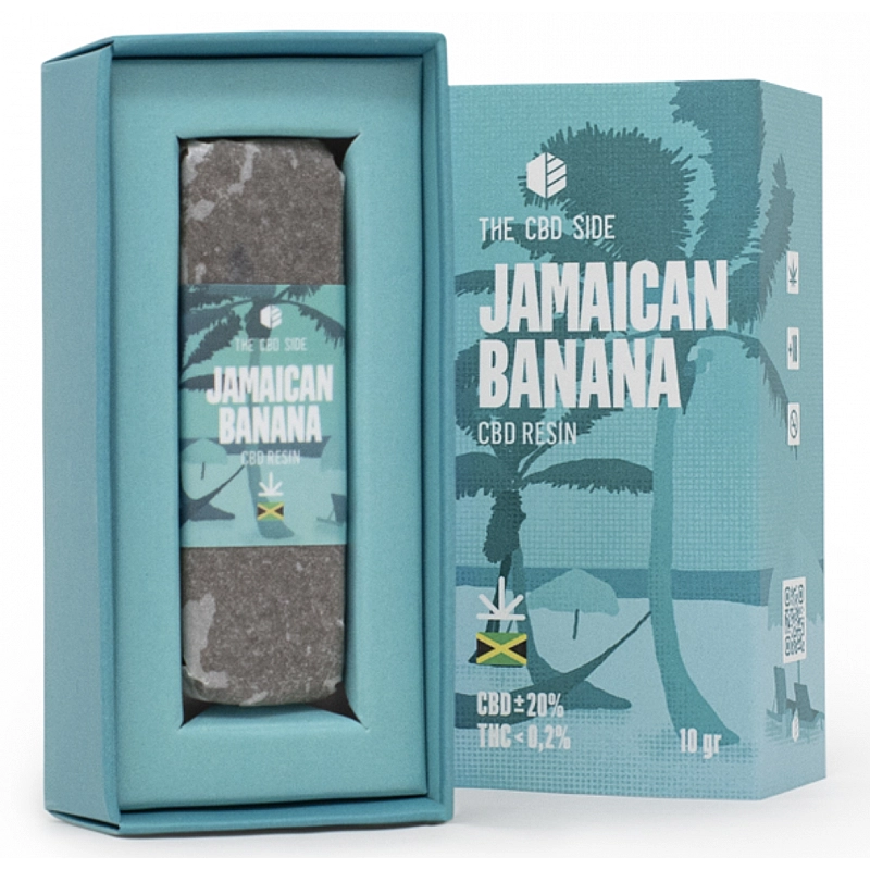 The CBD Side Hash Jamaican Banana 10gr