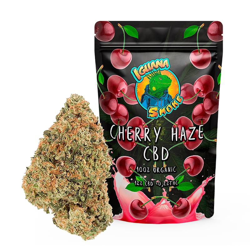 Iguana Smoke Flores de CBD Cherry Haze