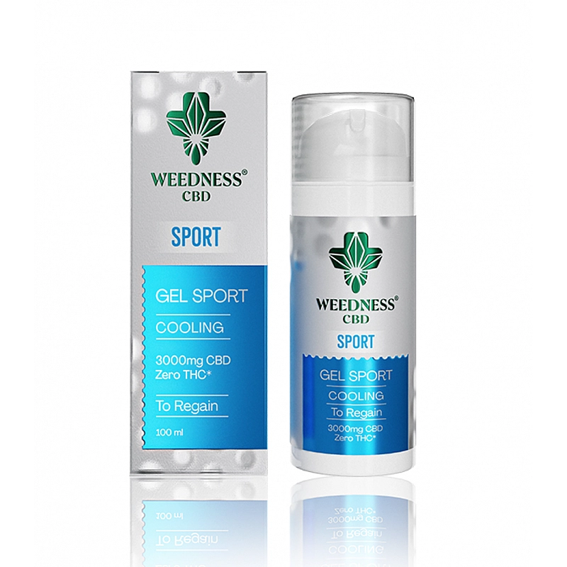Weedness CBD Gel Sport (Efecto frio)...