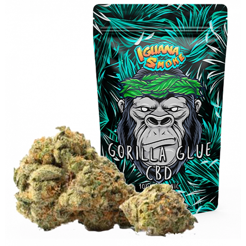 Iguana Smoke Flores de CBD Gorilla Glue