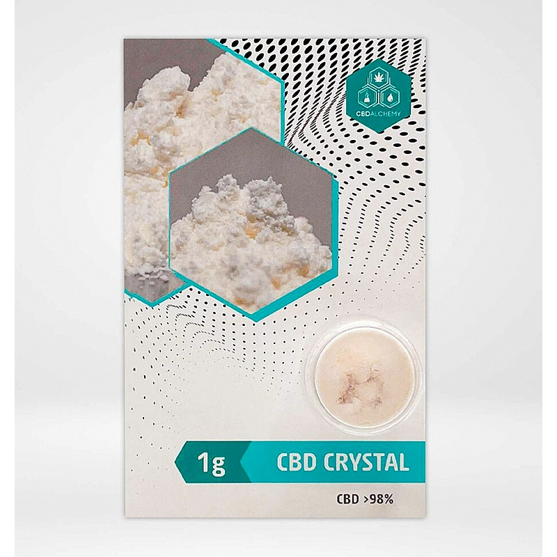 CBD Alchemy Aislado de Cristal - Puro...