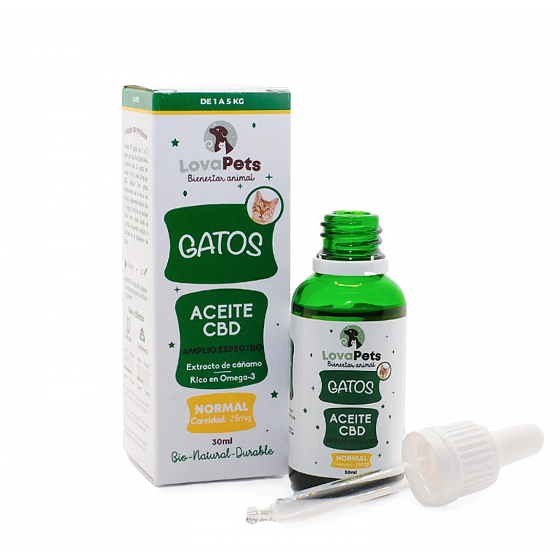 LovaPets Aceite CBD para gatos (normal) 30 ml